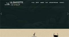 Desktop Screenshot of labaguette-co.com